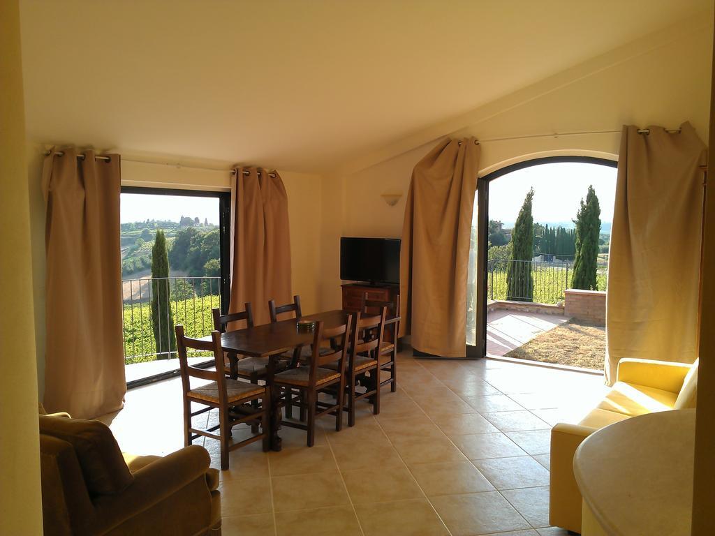 Il Crinale Appartement San Gimignano Buitenkant foto